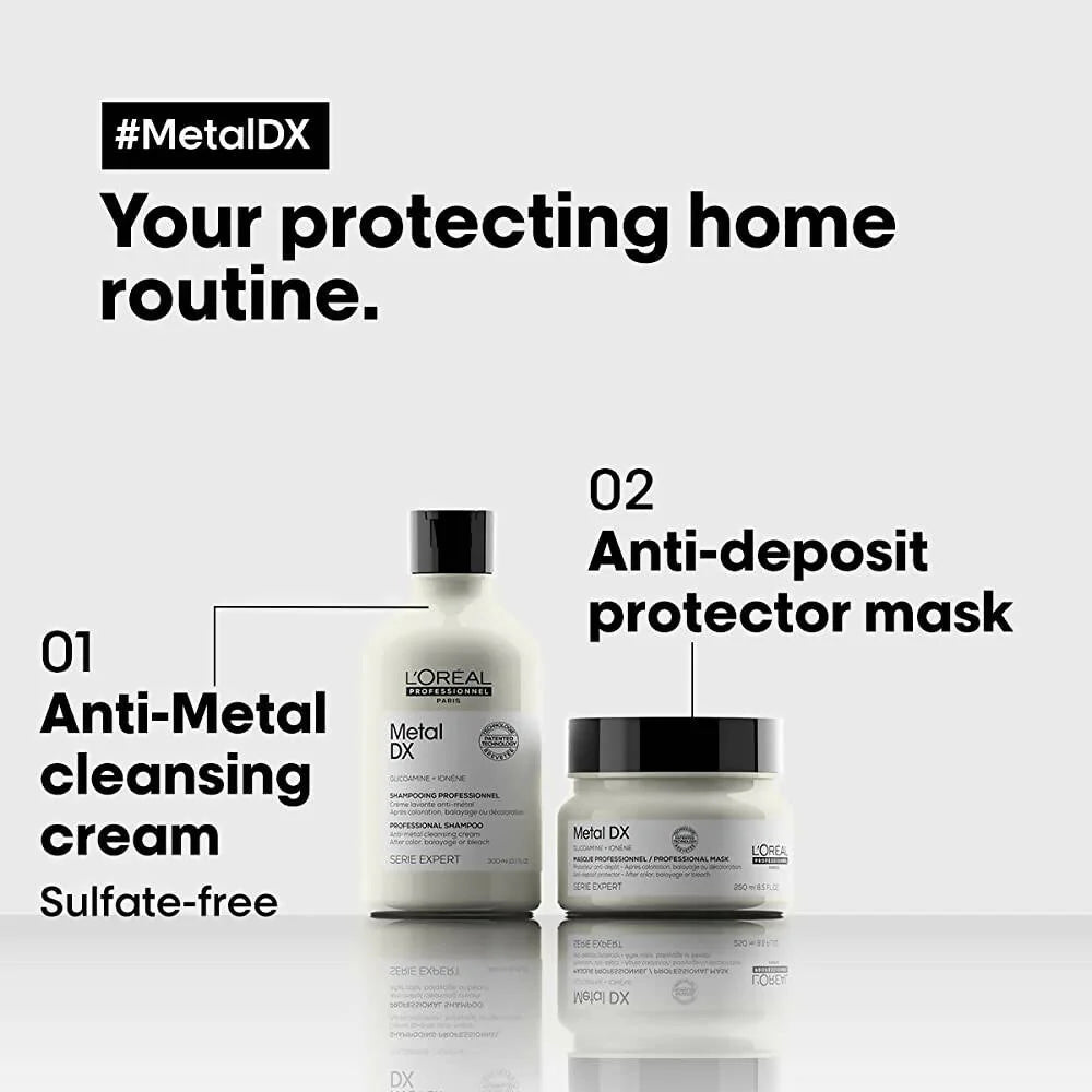L'Oreal Paris Metal Dx Shampoo & Hair Mask Combo-Serie Expert -Combo