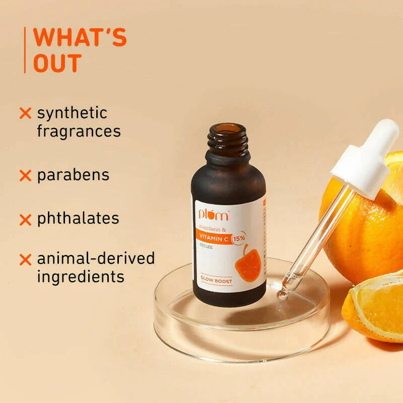 Plum Mandarin & Vitamin C Serum - 10 ml