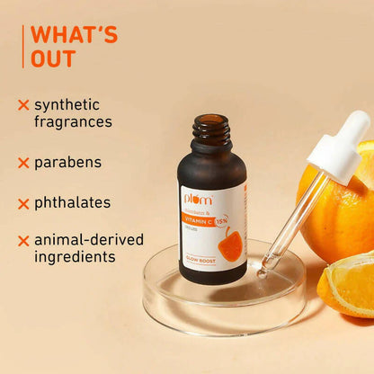 Plum Mandarin & Vitamin C Serum - 10 ml