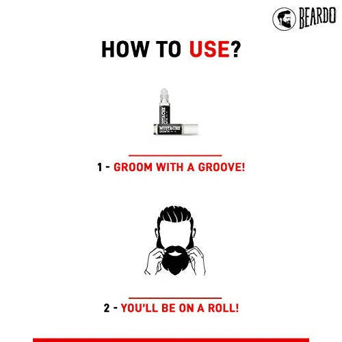 Beardo Mustache Growth Roll on - 8 ml