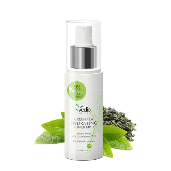 Vedic Naturals Green Tea Hydrating Toner Mist - 100 ml