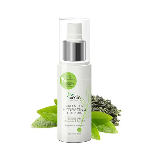 Vedic Naturals Green Tea Hydrating Toner Mist - 100 ml