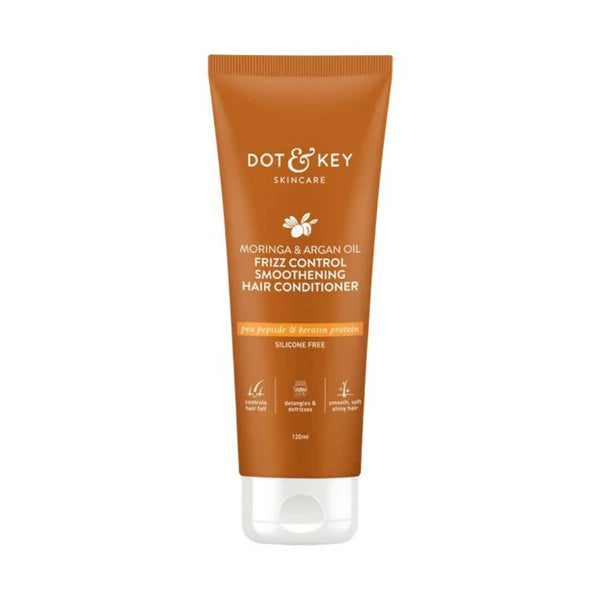 Dot & Key Moringa & Argan Oil Fizz Control Smoothening Hair Conditioner - 120 ml