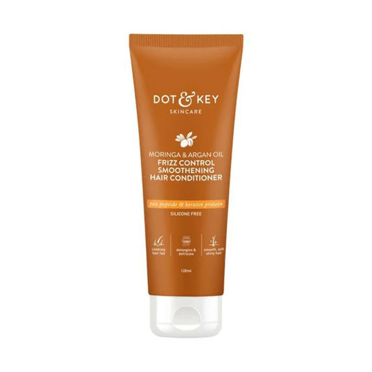 Dot & Key Moringa & Argan Oil Fizz Control Smoothening Hair Conditioner - 120 ml