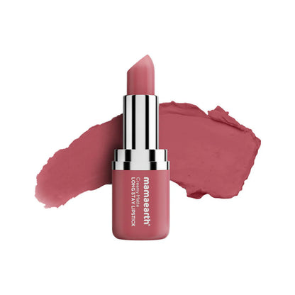 Mamaearth Creamy Matte Long Stay Lipstick - Rose Nude -