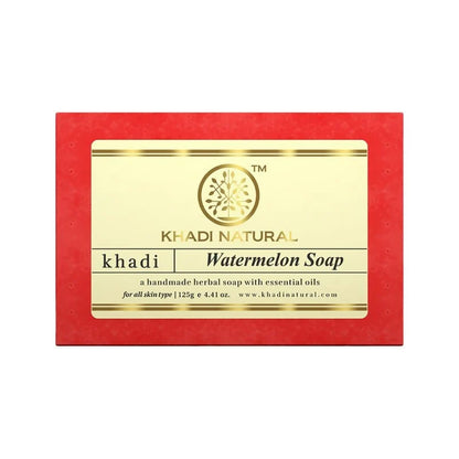 Khadi Natural Watermelon Handmade Soap - 125 gm