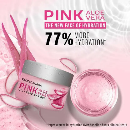 Faces Canada Pink Aloe Vera Oil-Free Day Gel - 15 gm