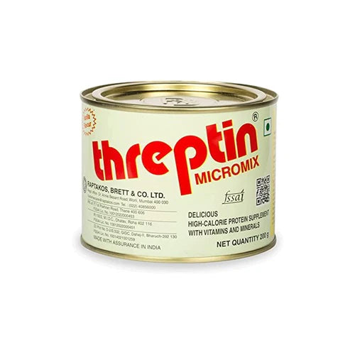 Threptin Micromix High Protein Milk Addon - 200 g (Vanilla) - 200 gm