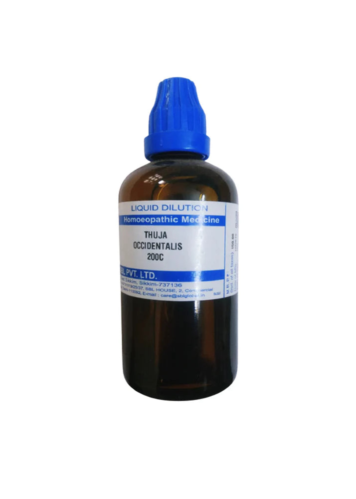 SBL Homeopathy Thuja Occidentalis Dilution -6 CH