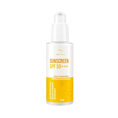Milky Moon Sunscreen For Oily Skin Spf 50 Pa+++ Lightweight & Non-Greasy - 50 ml