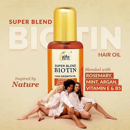 The Indie Earth Rosemary Mint Biotin Hair Oil - 100 ml