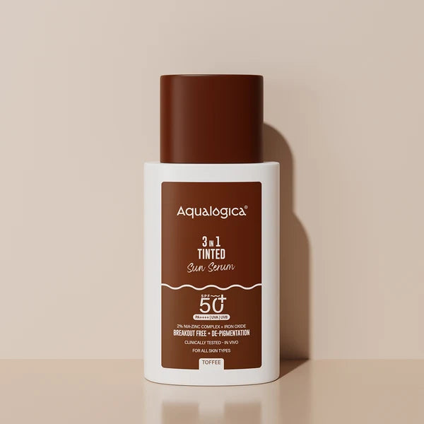 Aqualogica 3-in-1 Tinted Sun Serum
