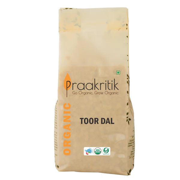 Praakritik Organic Tuvar Dal - 500 gm