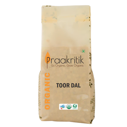 Praakritik Organic Tuvar Dal - 500 gm