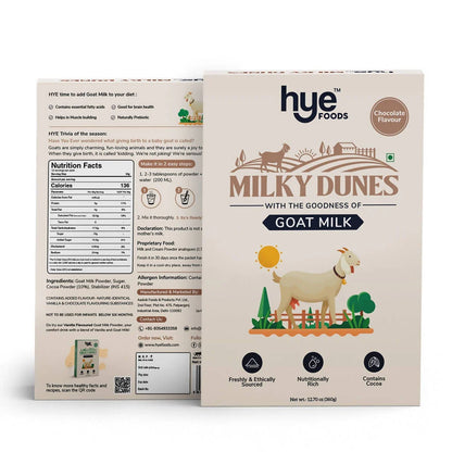 Hye Foods Milky Dunes Goat Milk Powder - Chocolate Flavour