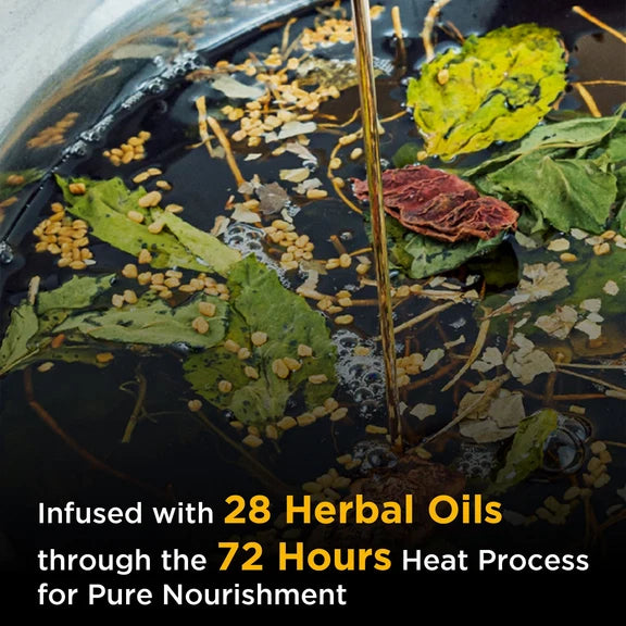 Orgatre Hair Growth Oil With 28 Herbal Oils ??Promotes Hair Growth, Reduces Hair Fall & Dandruff - 100 ml