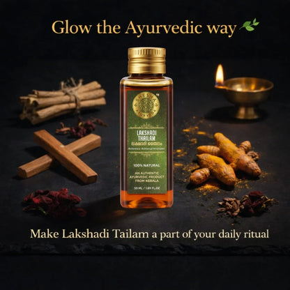 Lakshadi Ayurvedic Baby Massage Oil | Nourishes Skin and Strengthens Bones & Muscles