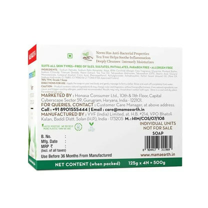 Mamaearth Neem Moisturizing Lotion Soap -125 gm