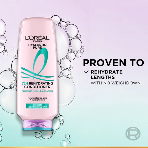L'Oreal Paris Hyaluron Pure 72H Rehydrating Conditioner