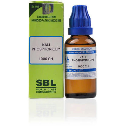 SBL Homeopathy Kali Phosphoricum Dilution -30 CH