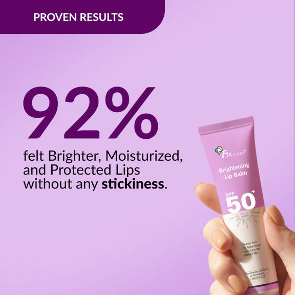 Fixderma 4% Kojic Acid Brightening Lip Balm SPF 50+ - 15 ml
