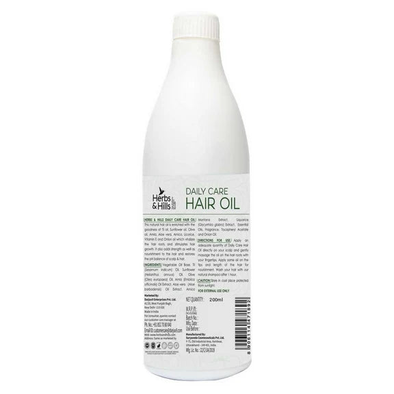 Herbs & Hills Daily Care Hair Oil - 200 ml