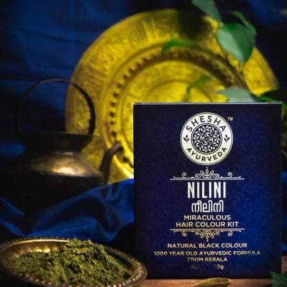 Shesha Ayurveda Nilini Miraculous Hair Color Kit - 40 gm