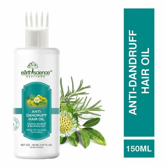 Earth Science Ayurveda Anti Dandruff Hair Oil - 150 ml