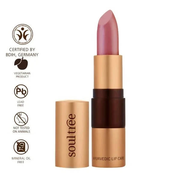Soultree Ayurvedic Lipstick Nude Pink 500 - 4 gm