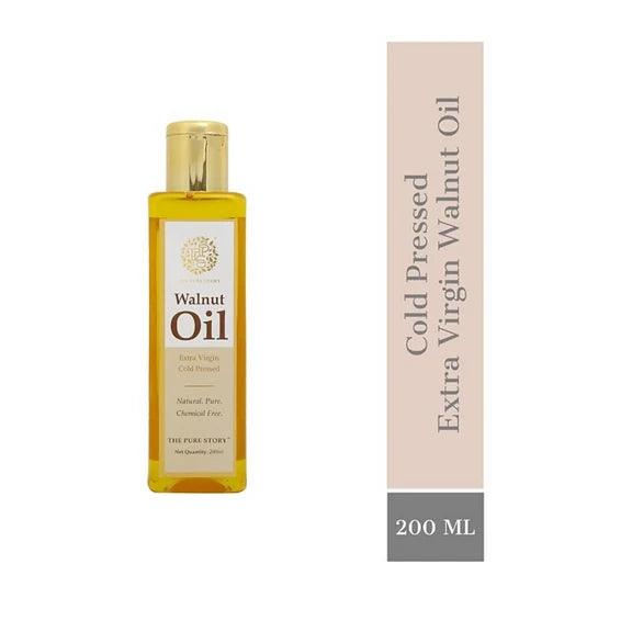 The Pure Story Natural Cold Pressed Flax Seed Oil for Hair & Skin - 100 ml