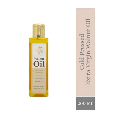 The Pure Story Natural Cold Pressed Flax Seed Oil for Hair & Skin - 100 ml