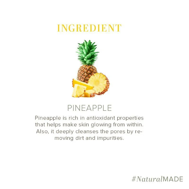 Khadi Natural Pineapple Handmade Soap - 125 gm