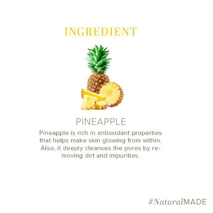 Khadi Natural Pineapple Handmade Soap - 125 gm