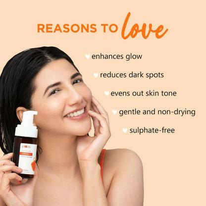 Plum Mandarin & Vitamin C Foaming Face wash - 110 ml