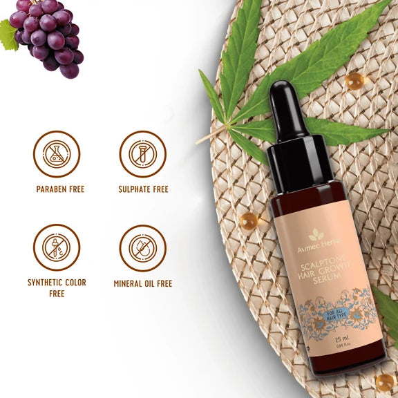 Avimee Herbal Keshpallav Hair Oil And Scalptone Hair Growth Serum Combo - combo