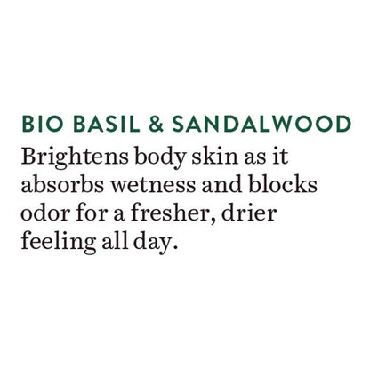 Biotique Basil & Sandalwood Refreshing Body Powder - 150 gm