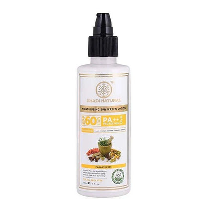 Khadi Natural Moisturising Sunscreen Lotion SPF 60 - 100 ml