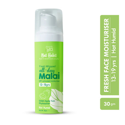 Nat Habit Green Apple Tulsi Light Face Moisturizer - 30 gm