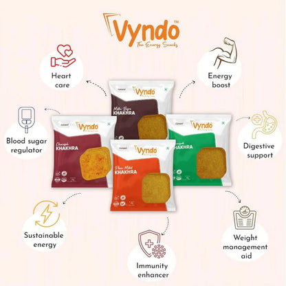 Vyndo Gluten Free Khakhra Combo - combo