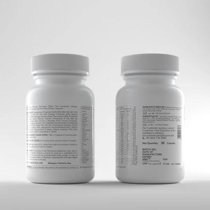 Traya Hair Vitamins with Biotin and Bhringraj Capsules - 30 caps