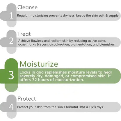The Derma Co Ceramide + HA Intense Moisturizer for Dry Skin - 50 gm