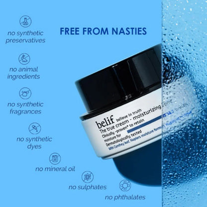 Belif The True Cream Moisturizing Bomb Clinically Proven To Retain Moisture - 50 ml