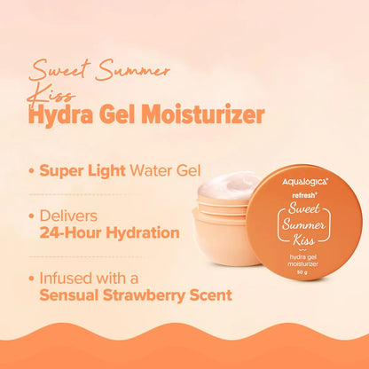 Aqualogica Refresh+ Sweet Summer Kiss Body Care Set Kit - combo