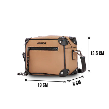 Colorbar Pouch The Classic Crossbody - Tan - 1 PouchColorbar Pouch The Classic Crossbody - Tan - 1 Pouch