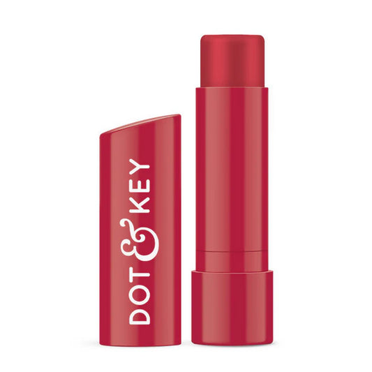 Dot & Key Barrier Repair Hydrating Lip Balm SPF 50 With Ceramides & Peptides Cherry Crimson - 4.5 gm