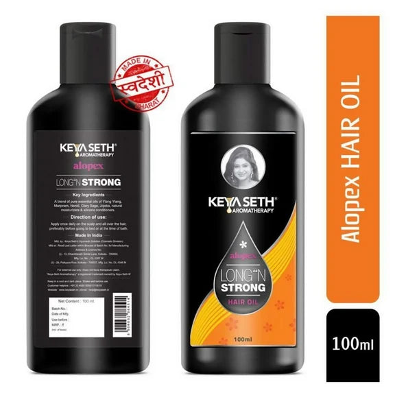 Keya Seth Aromatherapy Alopex Long N Strong Hair Oil - 100 ml