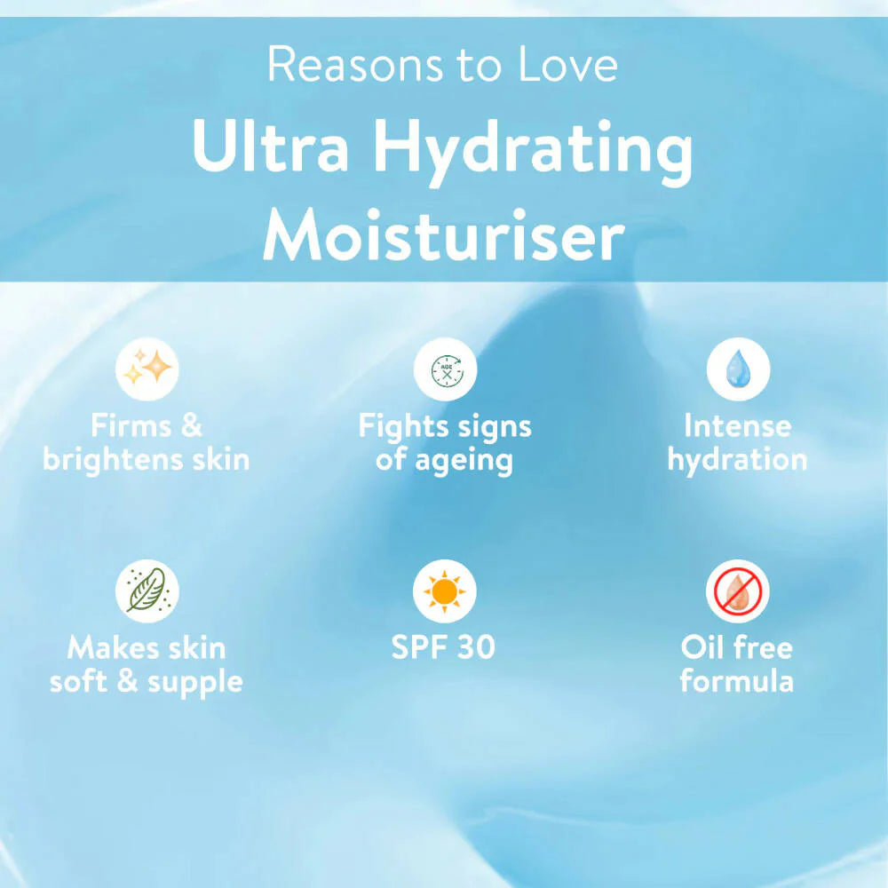 Belora Paris Ultra Hydrating Moisturizer with SPF 30 - 50 gm