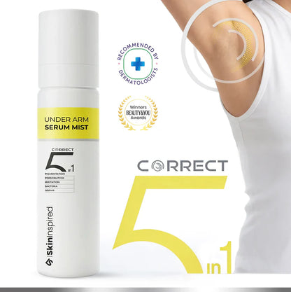 Under Arm Serum Mist (100ml) | Reduces Pigmentation, Sweat & Irritation