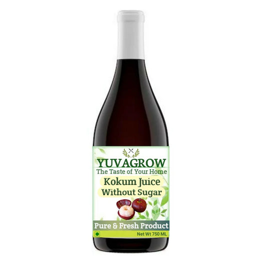 Yuvagrow Kokum Juice Without Sugar - 750 ml