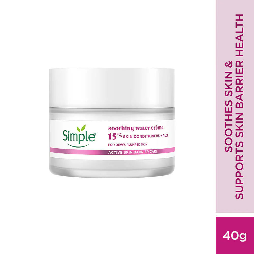 Simple Active Skin Barrier Care Soothing Water Creme - 40 gm
